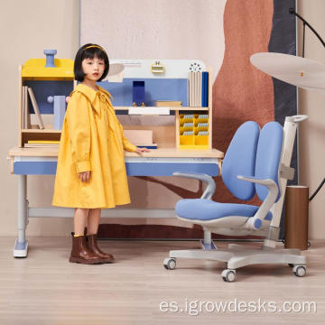 Silla de silla de mesa de estudio para niños Niños